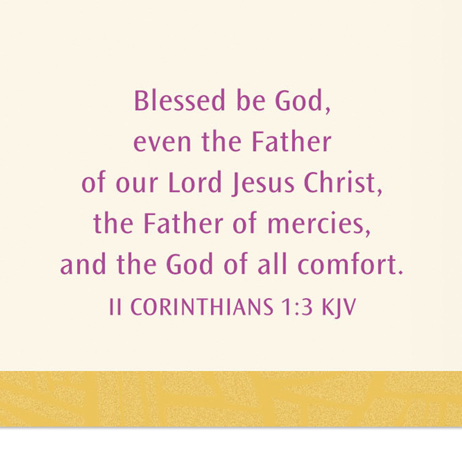 May Your Heart Be Assured Religious Sympathy Card for only USD 3.59 | Hallmark