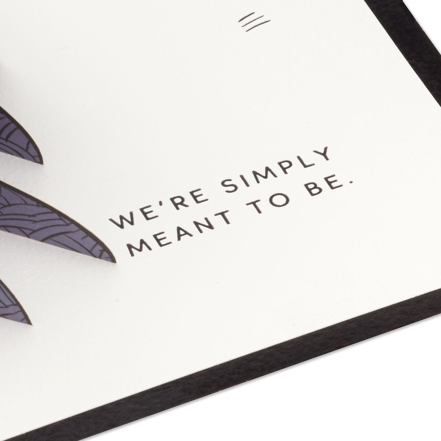 Nightmare Before Christmas Romantic 3D Pop-Up Love Card sentiment image number 3