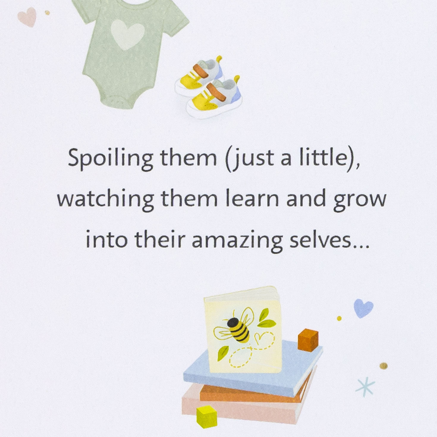 Baby Icons New Baby Card for Grandparents Sentiment image number 2