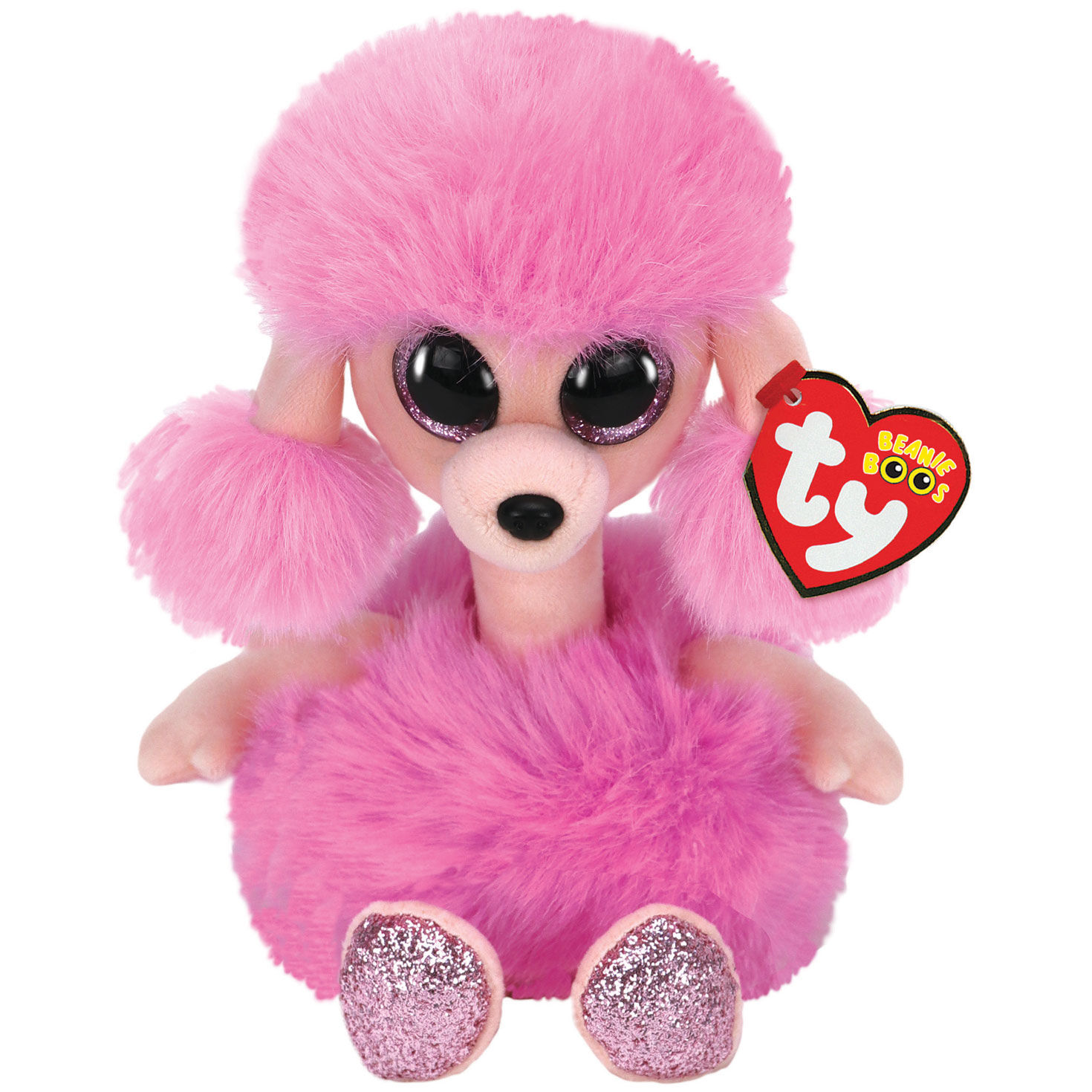 pink poodle stuffed animal