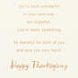 Grateful to Have You Thanksgiving Card for Son and Daughter-in-Law, , large image number 2