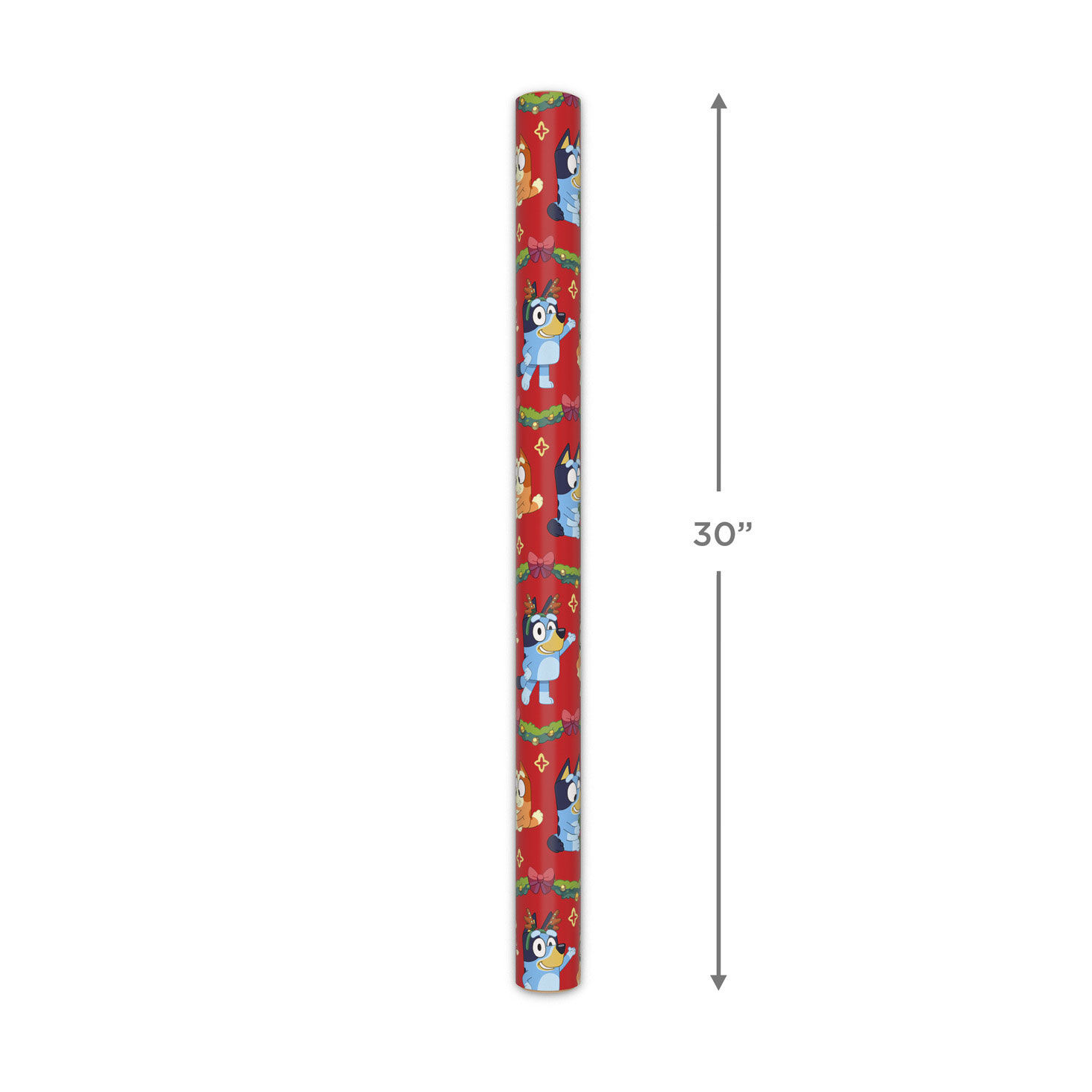 Bluey Gift Exchange Christmas Wrapping Paper Measurement image number 5