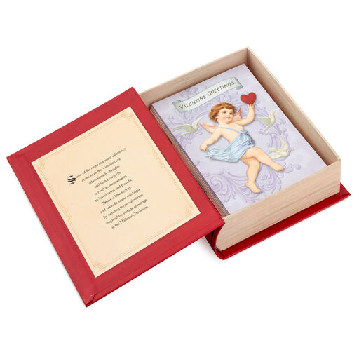 Vintage Archives Boxed Valentine's Day Cards, Pack of 12, 