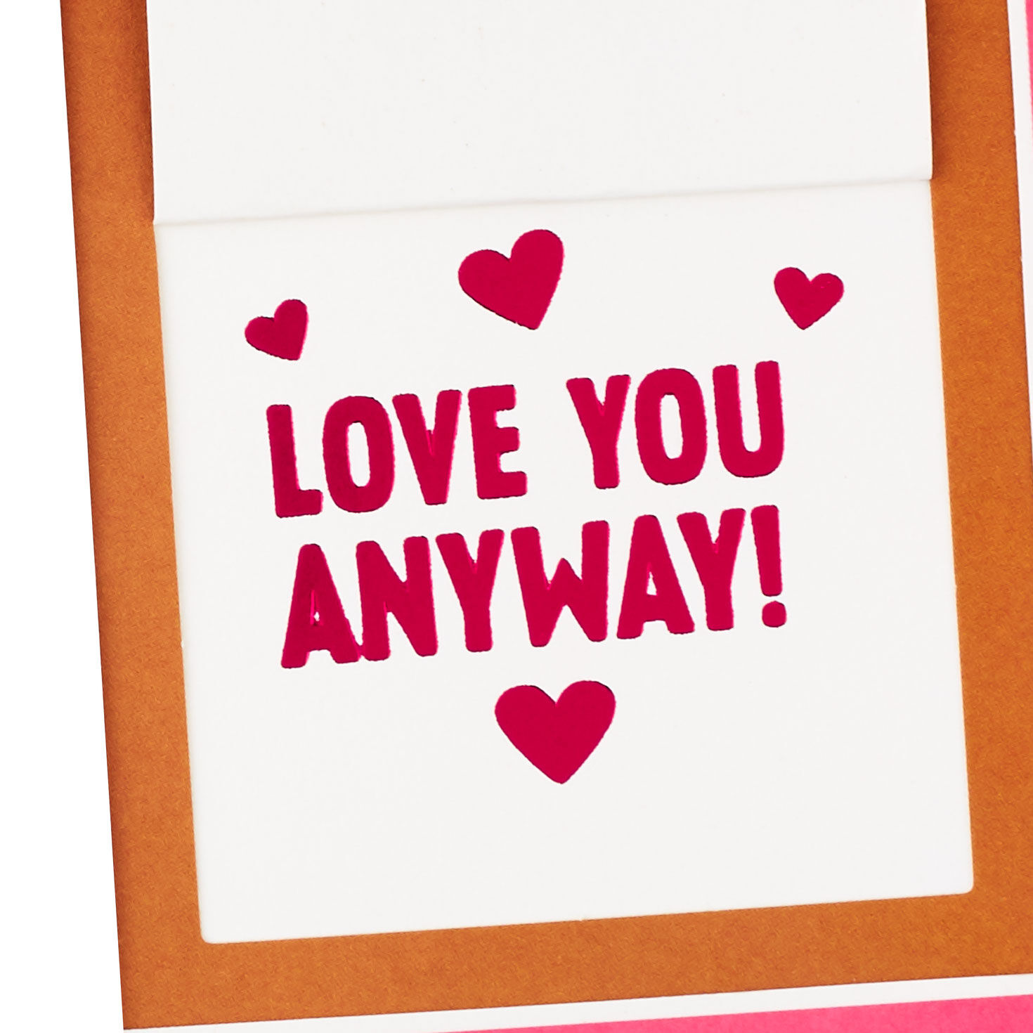 Pink Lettering Sign Birthday Card for Daughter sentiment image number 3