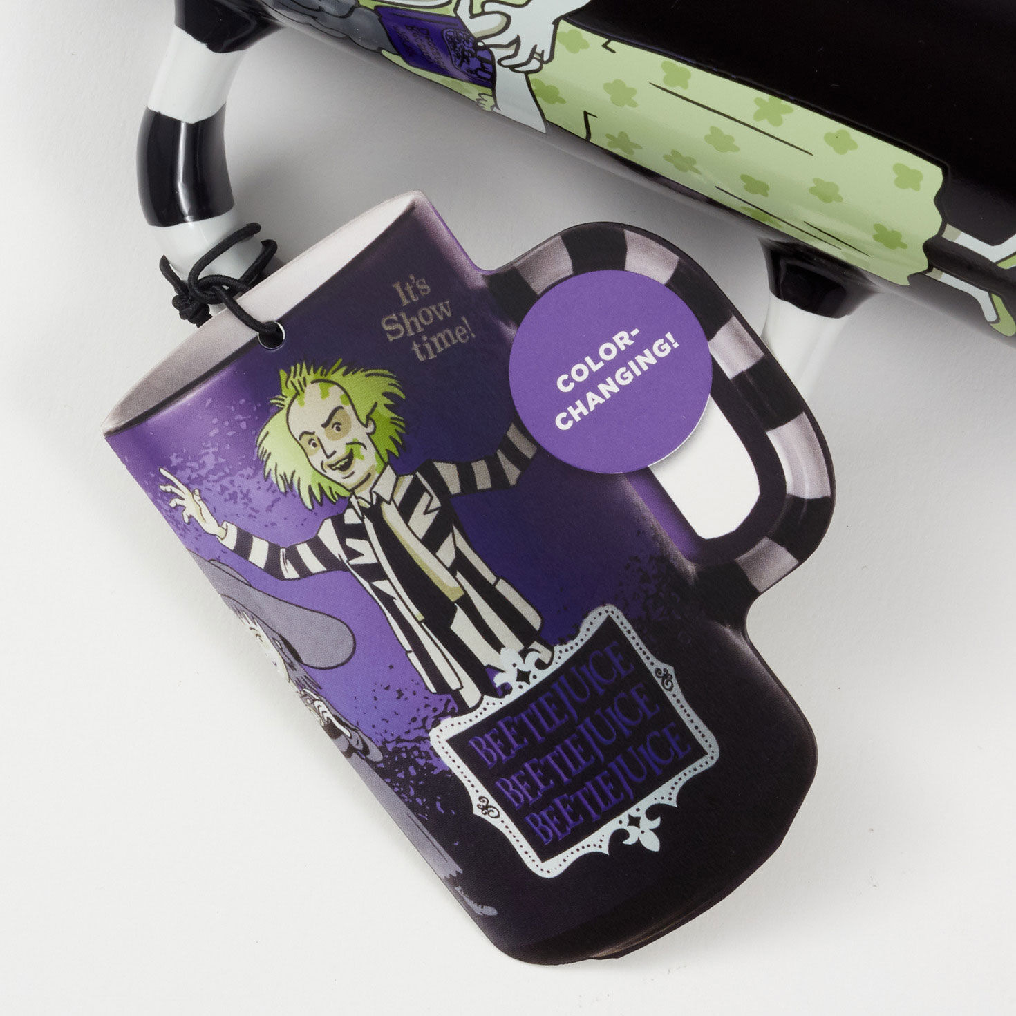 Beetlejuice&trade; Color-Changing Mug closeup view image number 6