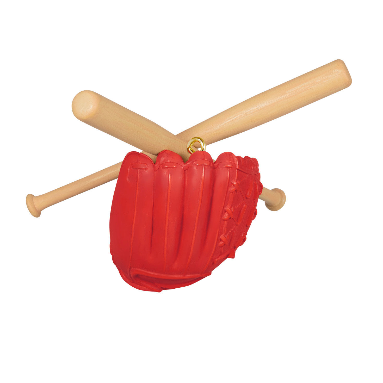 Baseball Glove 2025 Keepsake Ornament Back image number 6