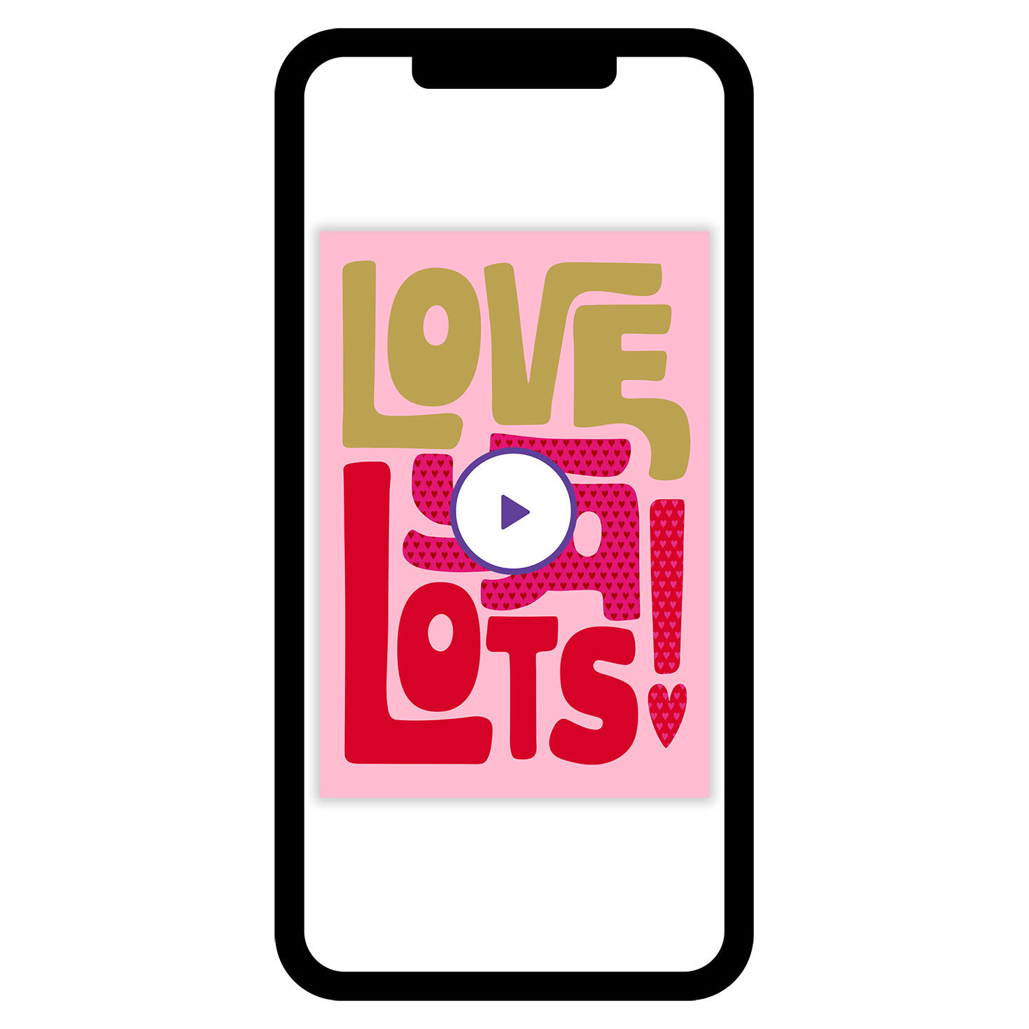 Love Ya Lots and Lots Love eCard