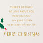 Young Woman Walking Dog Niece Christmas Card Sentiment image number 3