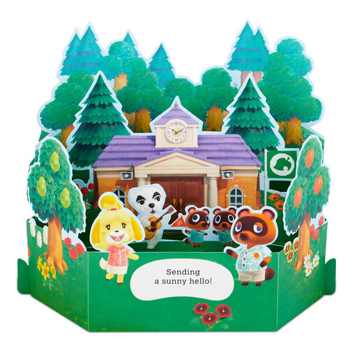 Nintendo® Animal Crossing™ Hello 3D Pop-Up Card, 