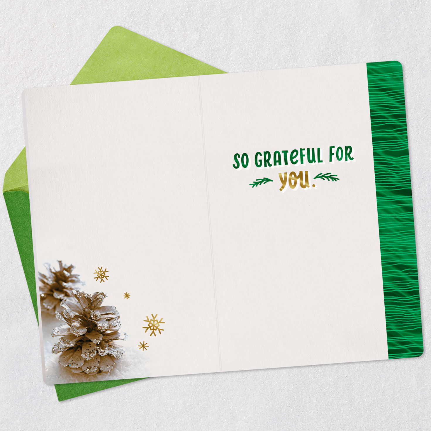 Grateful for Your Merry and Bright in My World Christmas Card for only USD 2.99 | Hallmark