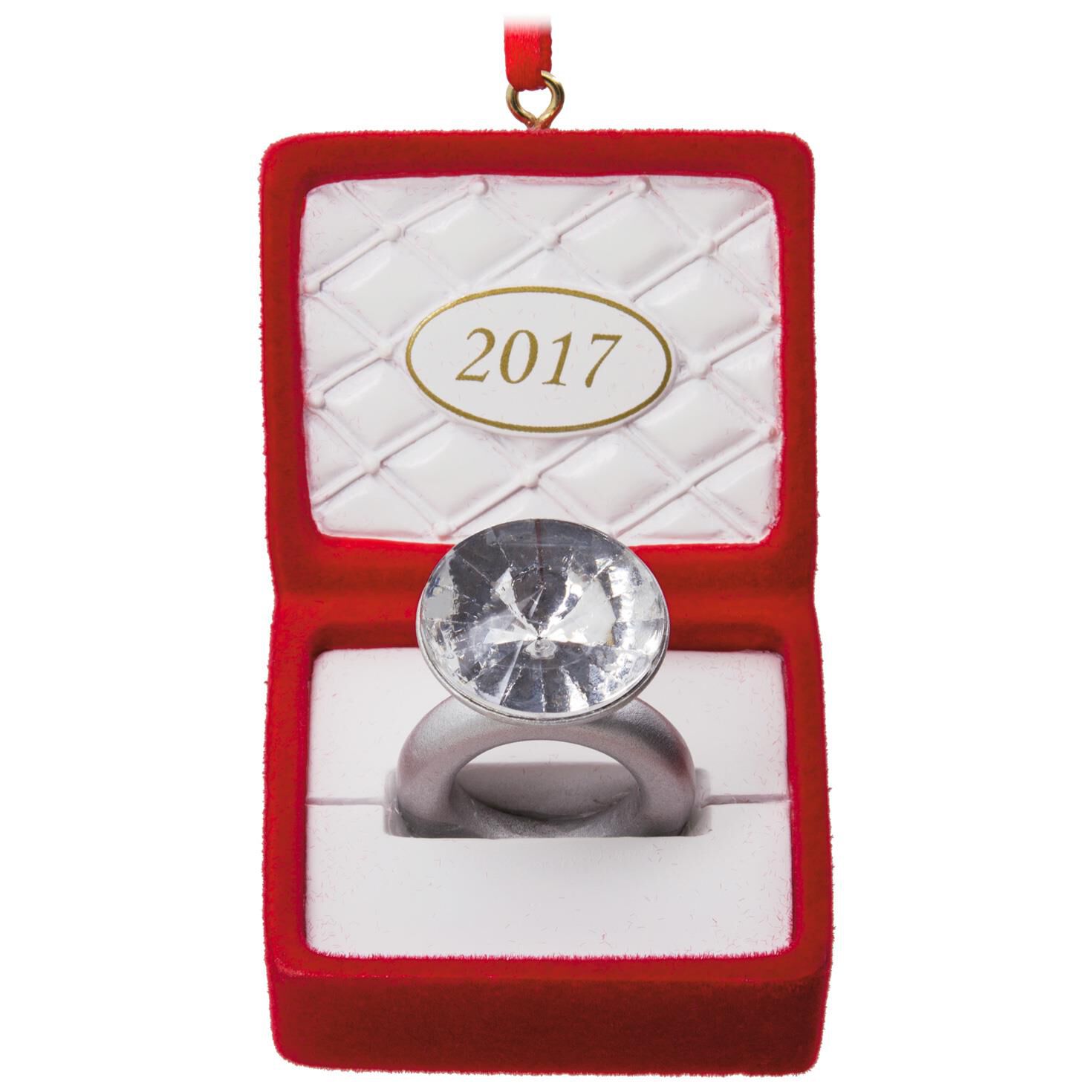 engagement hallmark gift ornament