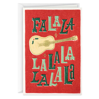 Hallmark x Opry® Fa La La Guitar Blank Christmas Card