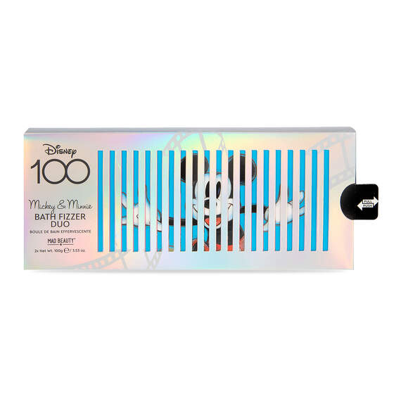 Mad Beauty Disney 100-Year Celebration Mickey and Minnie Bath Fizzers, Set of 2, , large image number 1