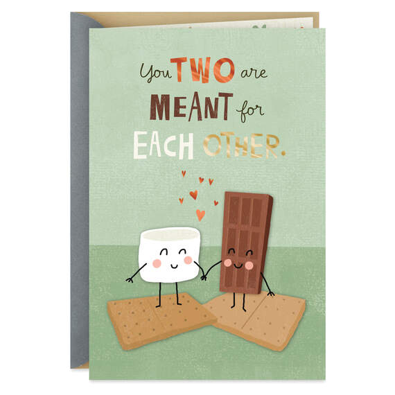 You Are the Perfect Pair S'mores Anniversary Card, , large image number 1