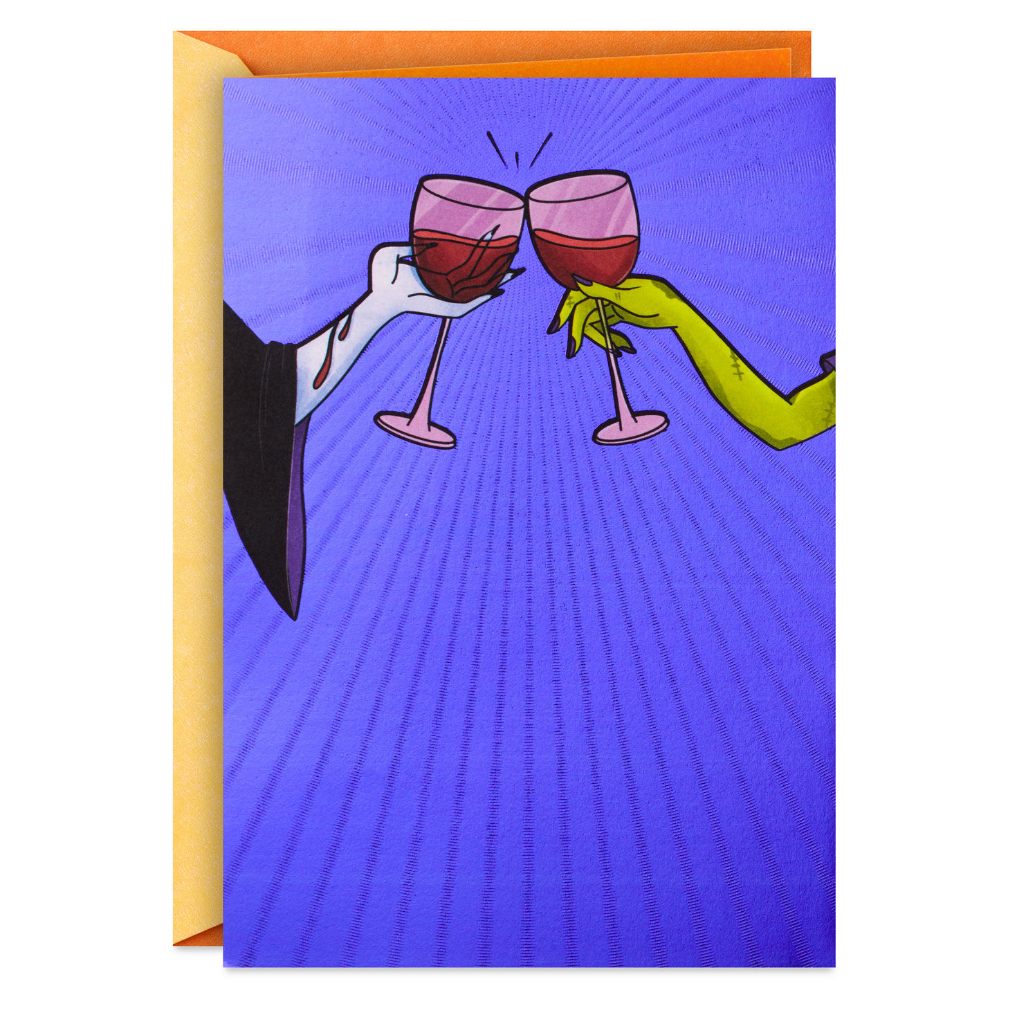 Happy Hallowine Funny Halloween Card