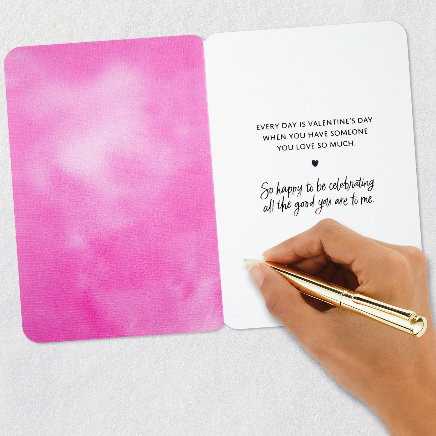 XOXO Love You So Much Romantic Valentine's Day Card, , large image number 6