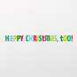 Happy and Merry Christmas Birthday Card, , large image number 2