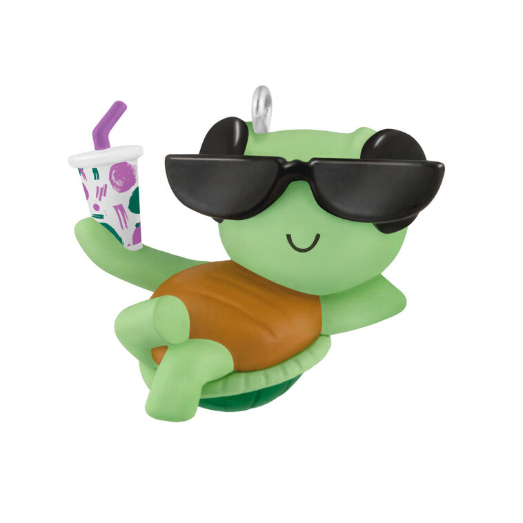 Mini Beach Day Buddy Ornament, 0.75"