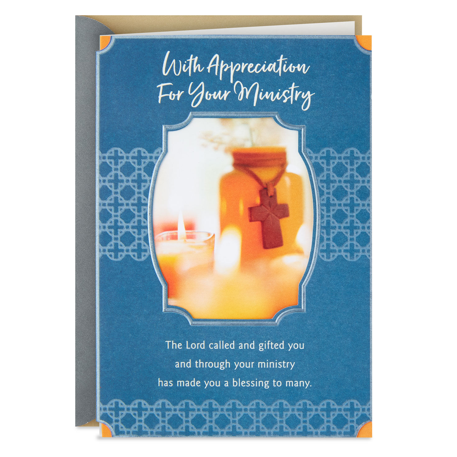 With Appreciation for Your Ministry Religious Thank You Card