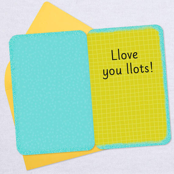 3.25" Mini Llama Love Card, , large image number 4