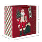 Smiling Santa Extra-Deep Christmas Gift Bag measurement image number 3