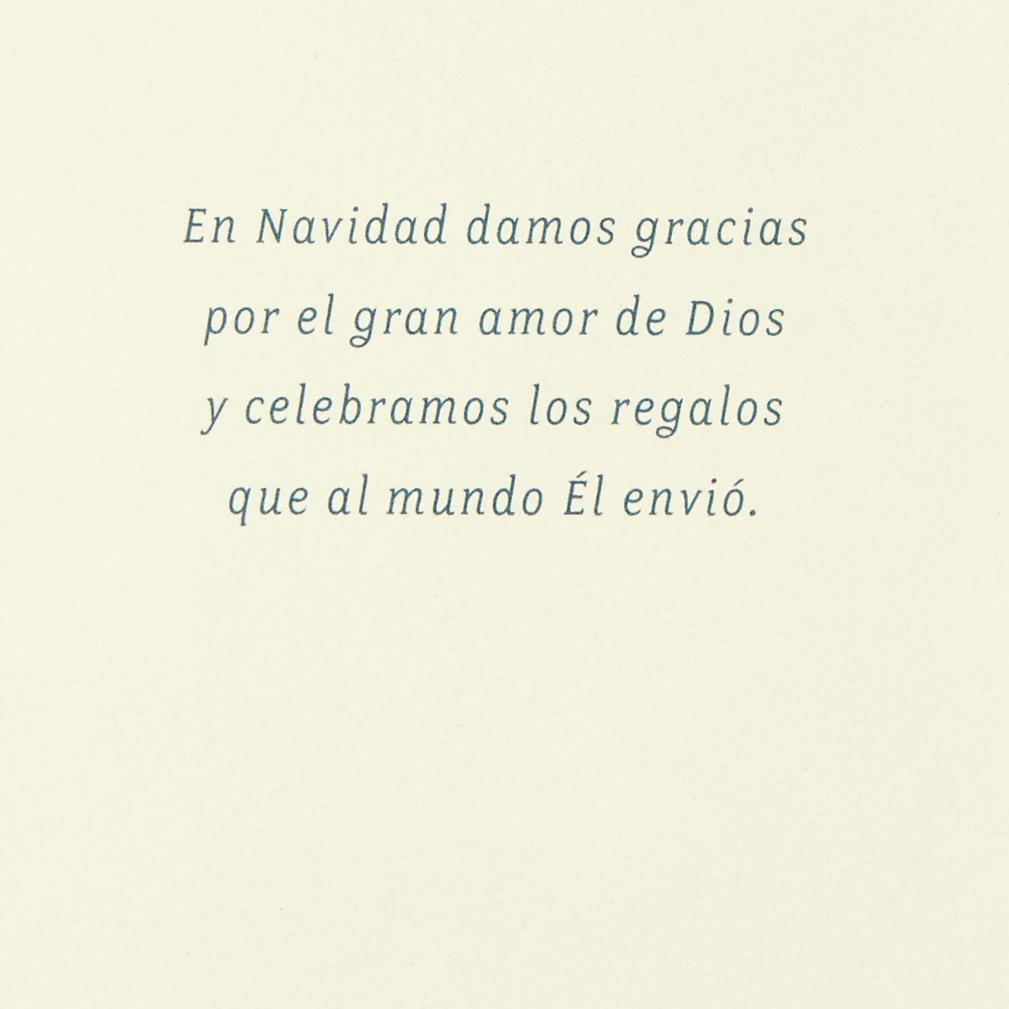 Removable Angel Decoration Christmas Card in Spanish Sentiment image number 3