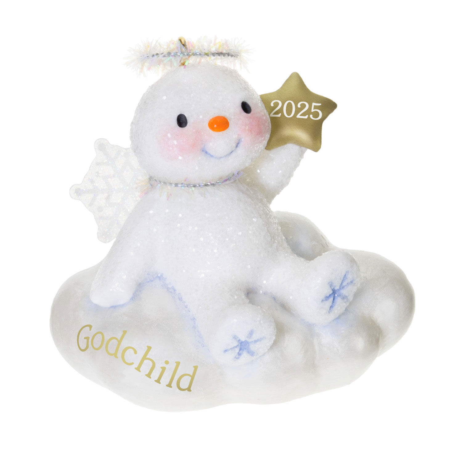 Godchild Snow Angel 2025 Ornament