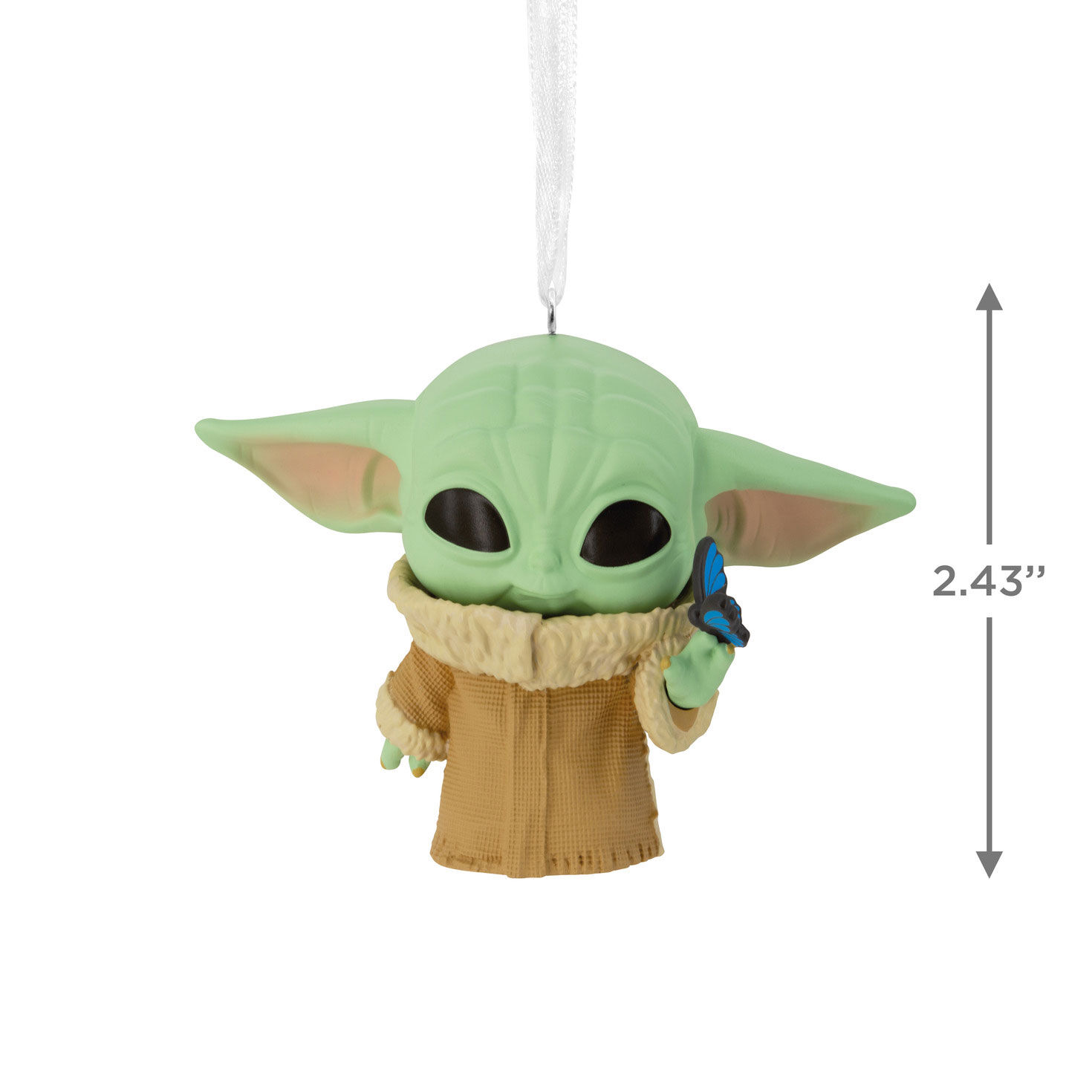 Star Wars: The Mandalorian™ Grogu With Butterfly Funko POP!® Hallmark Ornament for only USD 12.99 | Hallmark