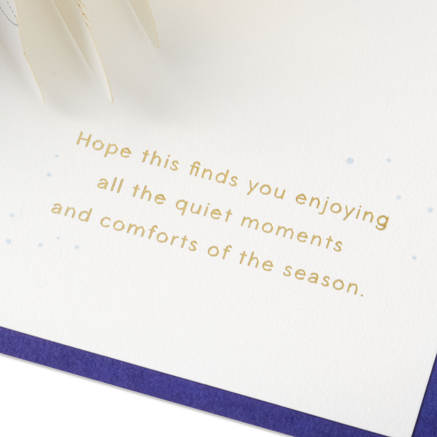 Quiet Moments and Comfort 3D Pop-Up Holiday Card, , large image number 3