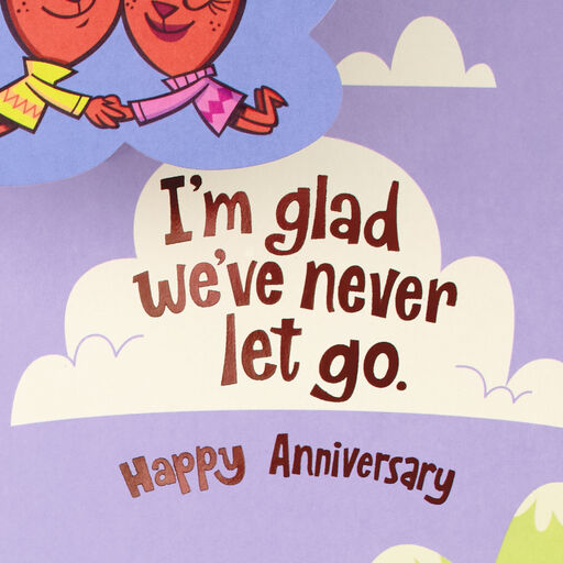 Glad We Found Each Other Pop-Up Anniversary Card, 