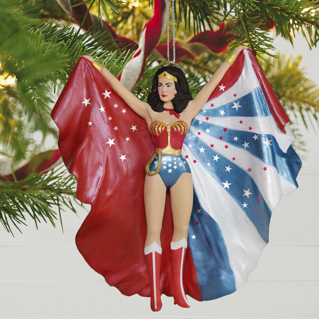 Dc Comics Lynda Carter As Wonder Woman Ornament Keepsake