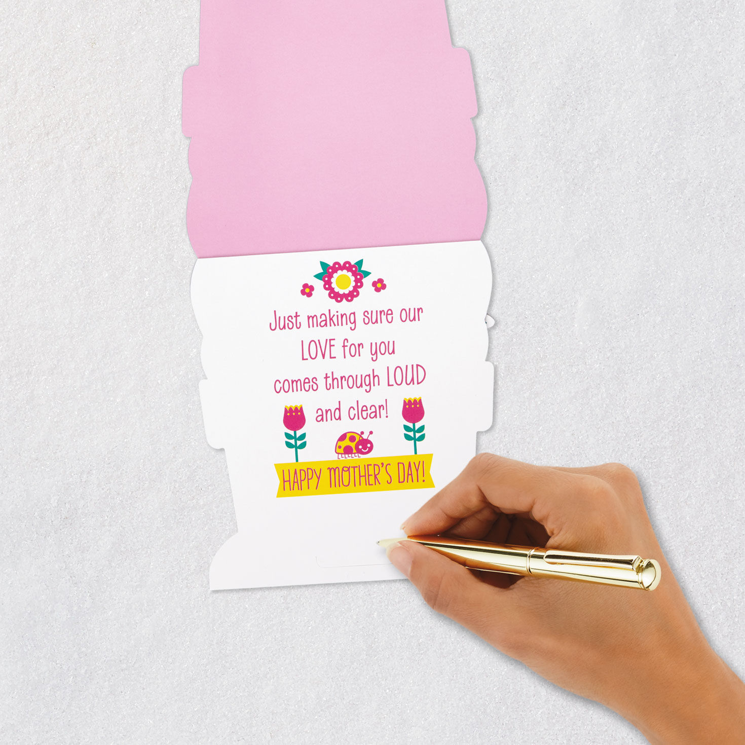 Cats and Dogs Lights and Sound Mother&rsquo;s Day Card Signing card image number 8