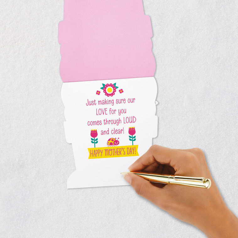 Cats and Dogs Lights and Sound Mother’s Day Card Signing card image number 8