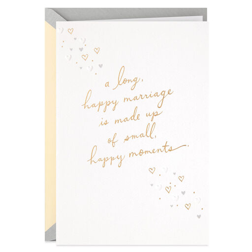 Small Happy Moments Anniversary Card, 