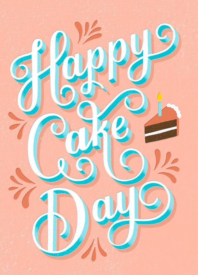 Happy Cake Day Birthday Card Greeting Cards Hallmark
