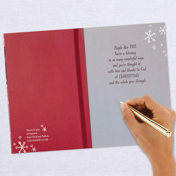 You're a Wonderful Blessing Religious Christmas Card, , large image number 6