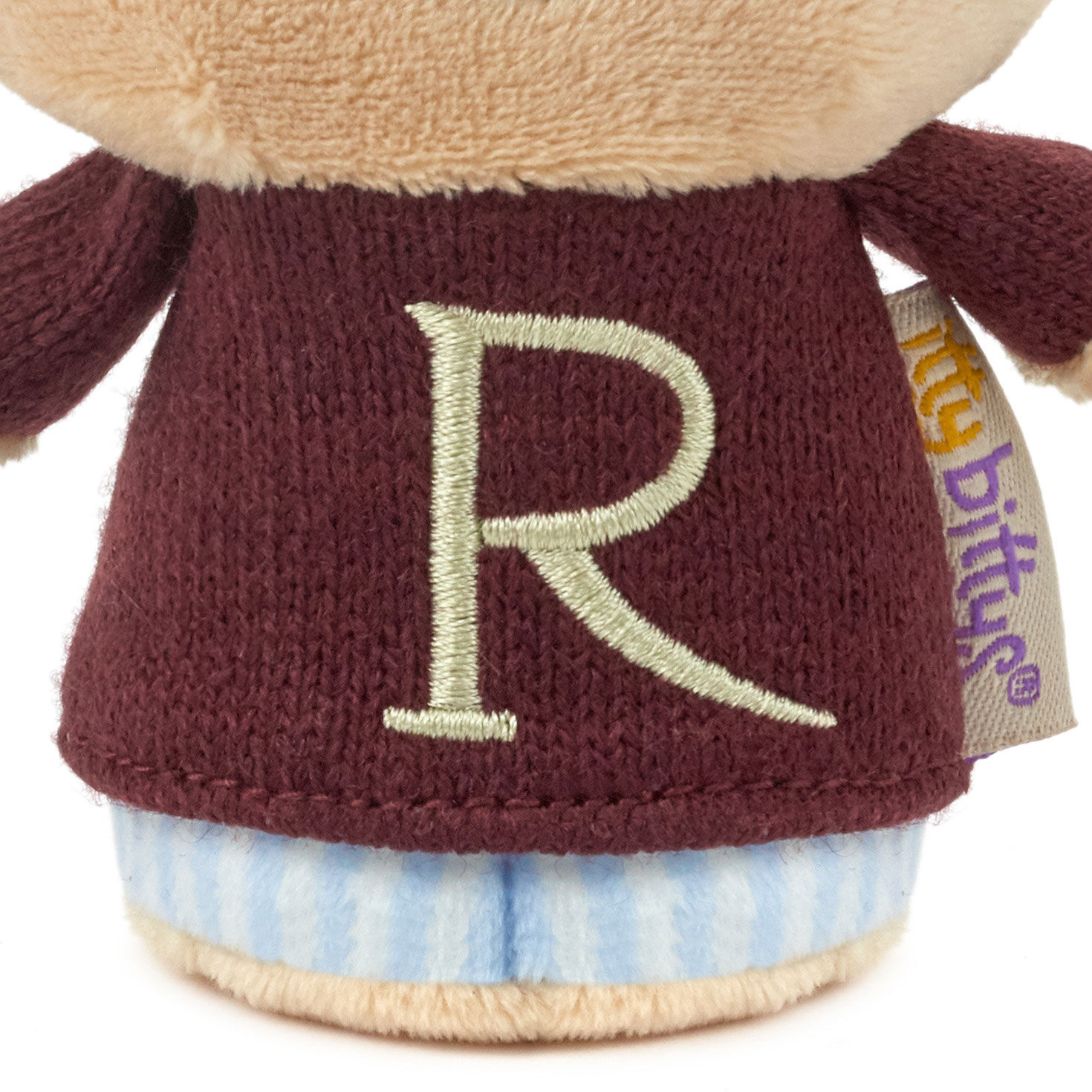 itty bittys&reg; Harry Potter&trade; Ron in Blue R Sweater Plush, , large image number 5