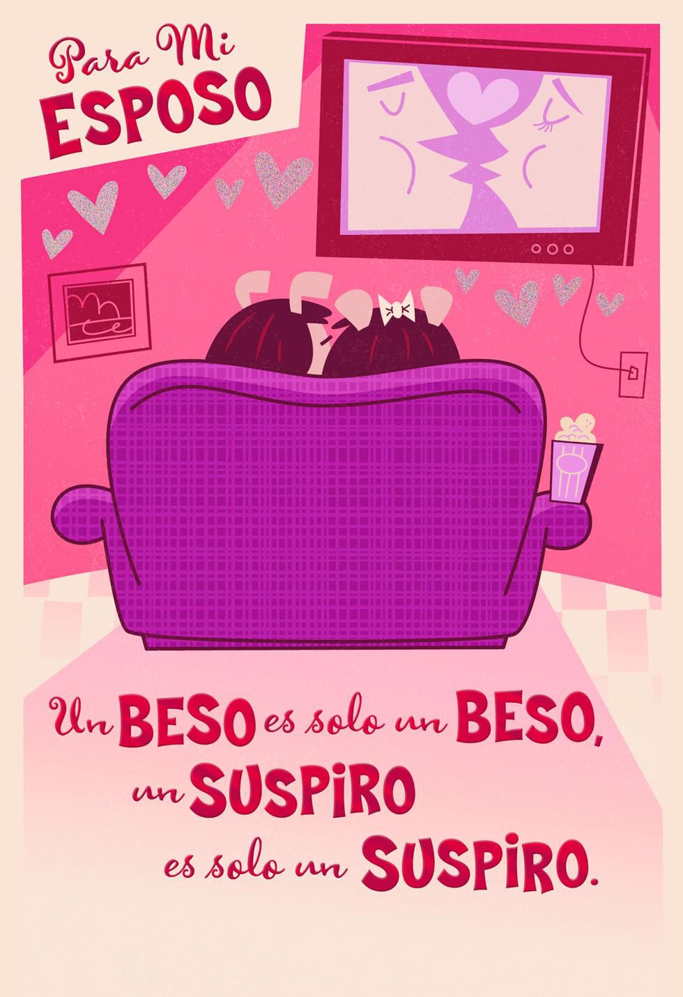 A Good Snore Spanish-Language Valentine's Day Card for Husband