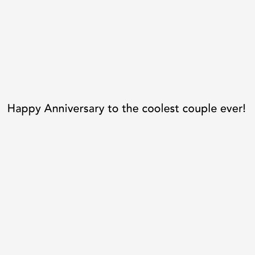 Coolest Couple Ever Anniversary Card, 