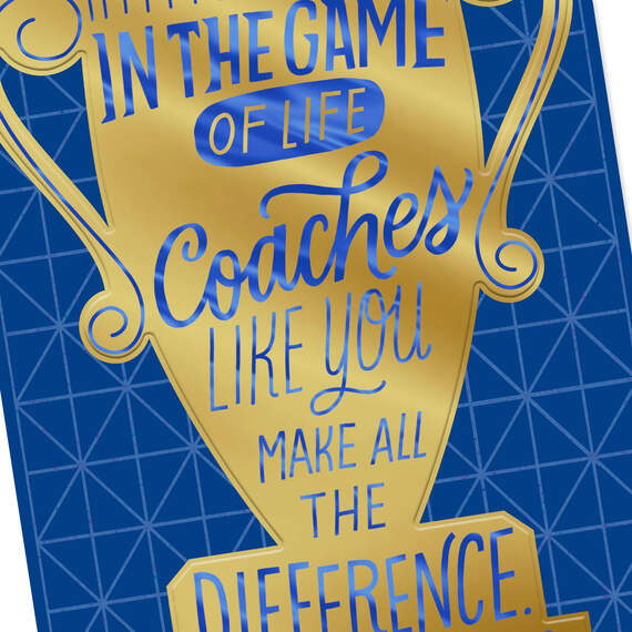 Win or Lose Thank-You Card for Coach, , large image number 4