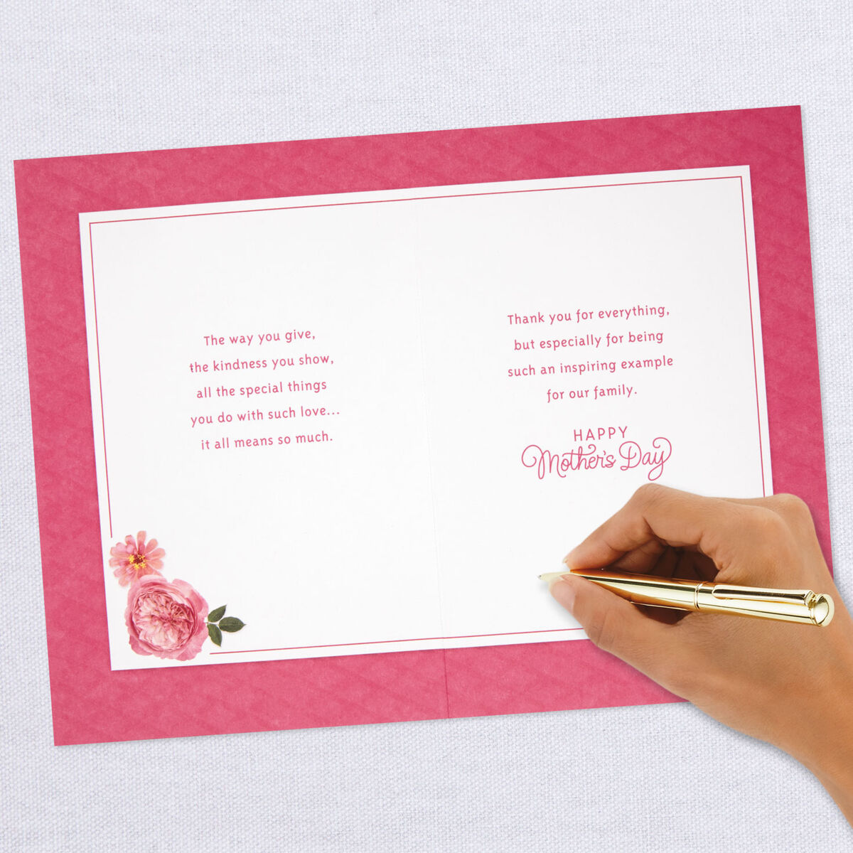 Special Things You Do Mother's Day Card for Grandma From Both