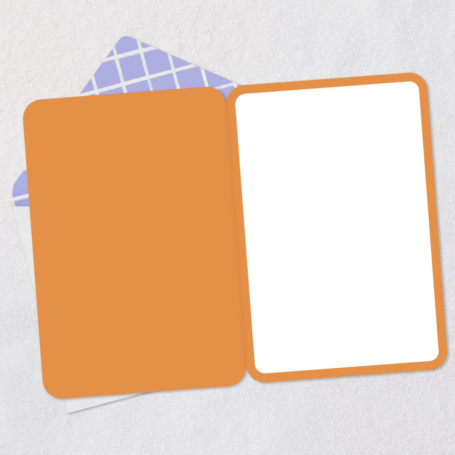 Upside-Down Dog Blank Card Open card with envelope image number 2