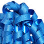 6.5" Sparkling Blue Curly Ribbon Gift Bow, Sparkling Blue, large image number 4