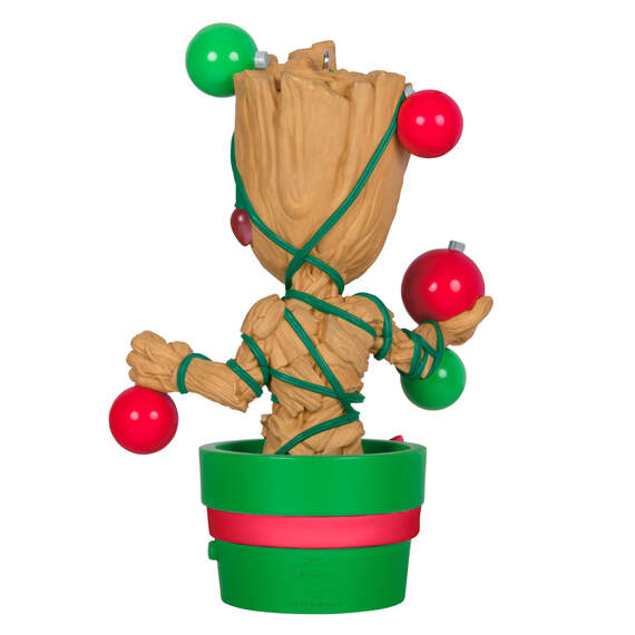 Marvel Guardians of the Galaxy O Christmas Groot Ornament With Light, , large image number 5