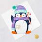 Honeycomb Penguin 3D Pop-Up Christmas Card, , large image number 6