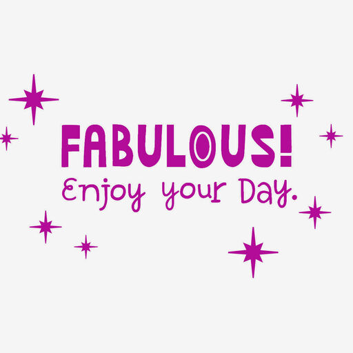 Young, Then Fabulous Funny Birthday Card, 