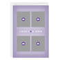 Photo Frames on Purple Folded Photo Card, , large image number 3