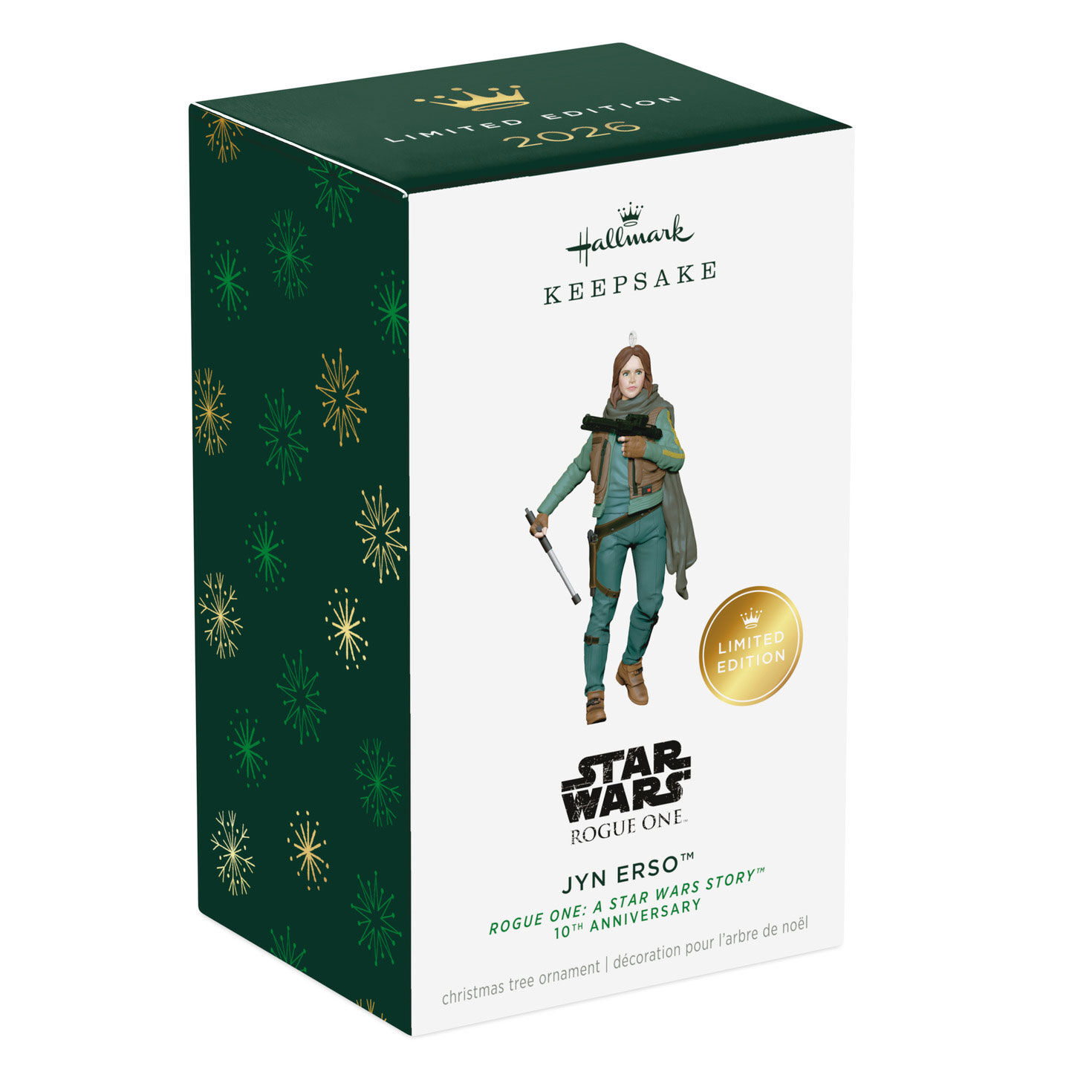 Star Wars Rogue One Jyn Erso Keepsake Ornament package front image number 7