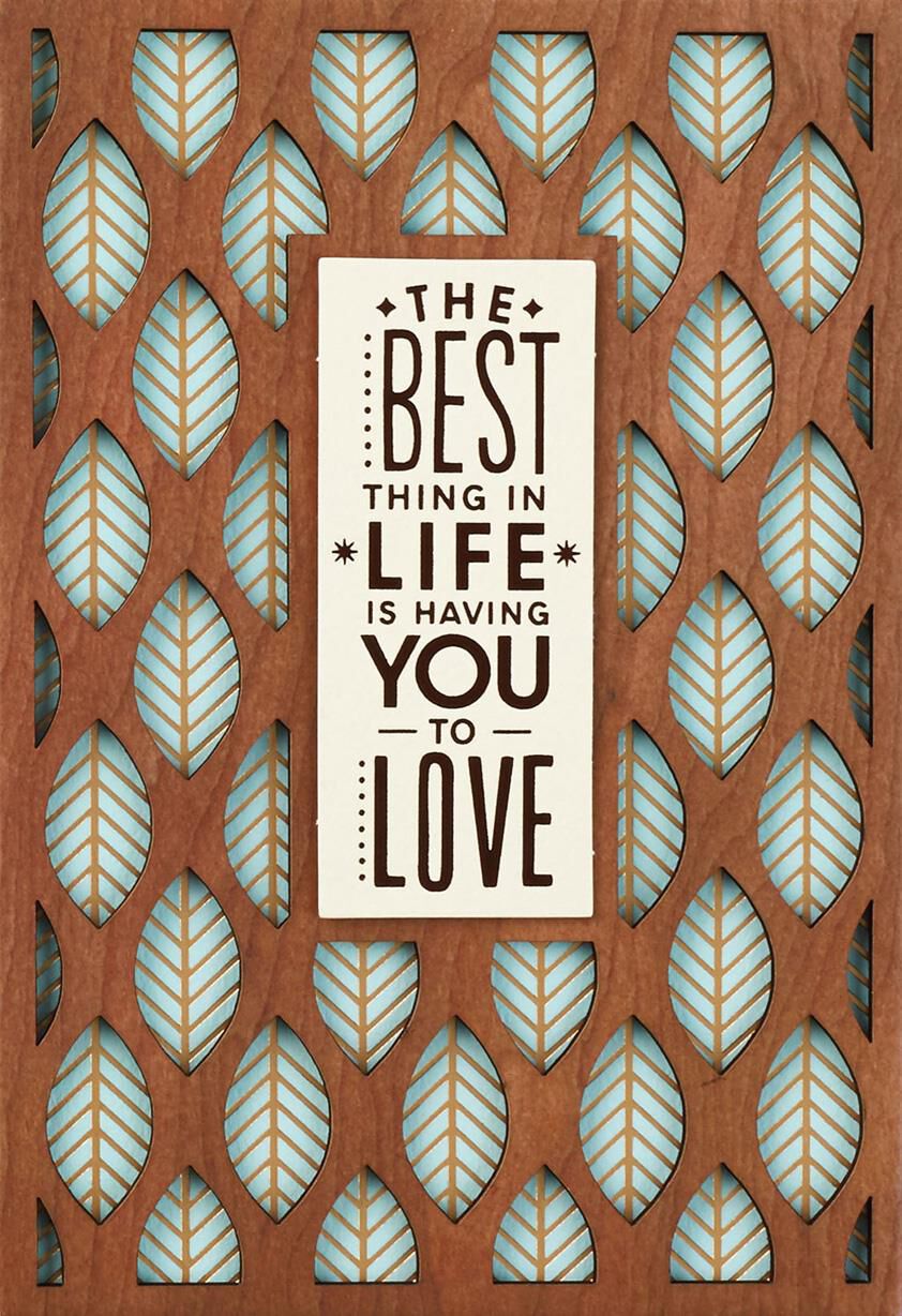 Best Thing in Life is You Birthday Card