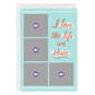Personalized Love the Life We Share Love Photo Card, , large image number 6